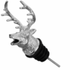 metal wine pourer deer shape plating silver color
