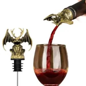Gargoyle Wine Bottle Pourer Zamak