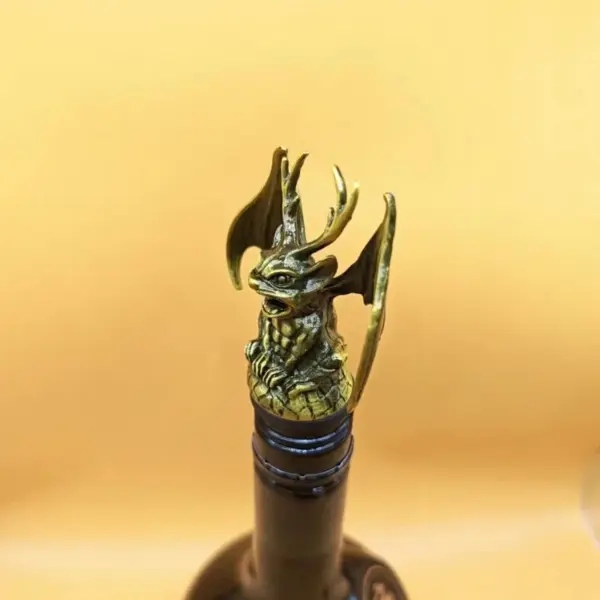 Gargoyle Wine Bottle Pourer Zamak Metal