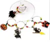 wine glass charms metal hallowmen gift