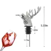 deer shape wine pourer silver