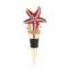 starfish shape wine stopper epoxy colors