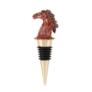 shape wine stopper horse