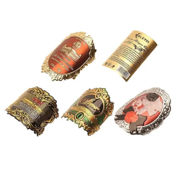 Alloy Zinc Wine Labels Suppliers China Label Production Factory Wholesale