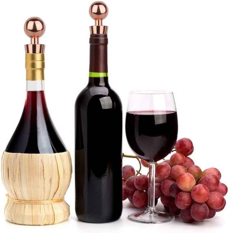 zinc alloy metal wine stopper